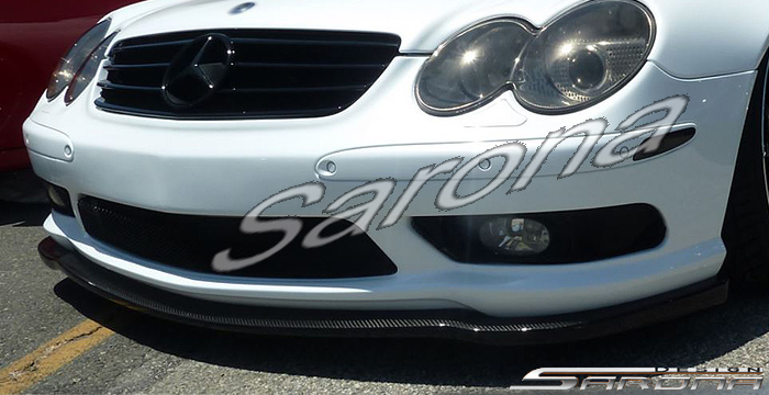 Custom Mercedes SL  Convertible Front Lip/Splitter (2003 - 2006) - $550.00 (Part #MB-031-FA)